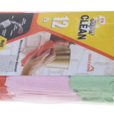 9790 Terry Microfiber Towel  24pk Assorted