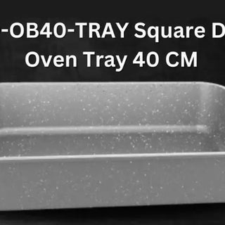 IV-SQ-OB40-TRAY Square Design  Oven Tray 40 CM