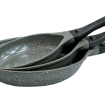 IV-3 PCS-FR Premium Round Design Fry Pan set ( 3 ) PCS