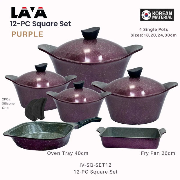 IV-SQ-SET12 Square set ( 12 ) PCS