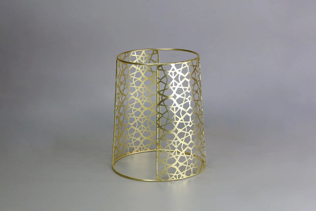 609130 ELAVATION 12"H
ROUND STAND GOLD