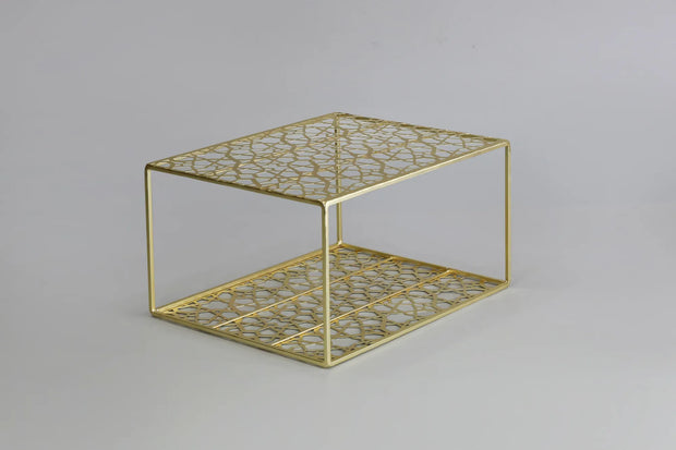 609425 ELAVATION GN 1/3 10"H STAND GOLD