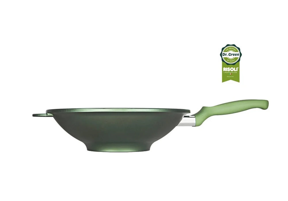 "Dr Green" Wok 30cm Green Stone
