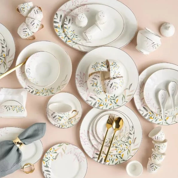 DS-23A346 71pcs NBC ROUND  Dinner Set