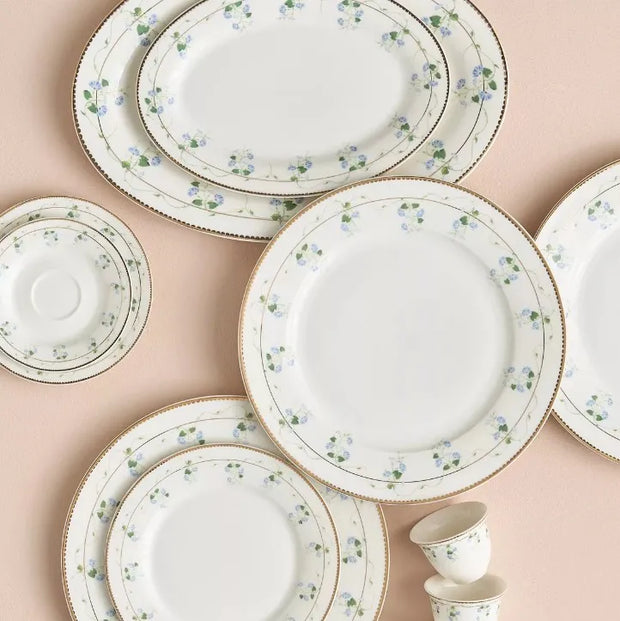 DS-23C098 71pcs NBC ROUND  Dinner Set