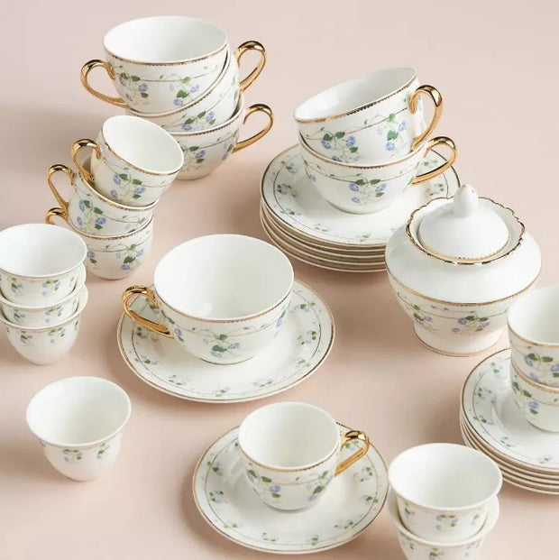 DS-23C098 71pcs NBC ROUND  Dinner Set