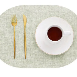 AL003E PU Leather Reversible Placemat