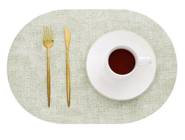 AL003E PU Leather Reversible Placemat