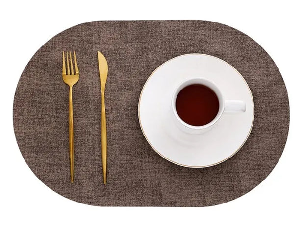 AL003H PU Leather Reversible Placemat