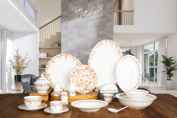 DS-23C177 71pcs NBC ROUND  Dinner Set