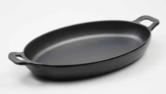 520685BK Mini Oval Pan Black