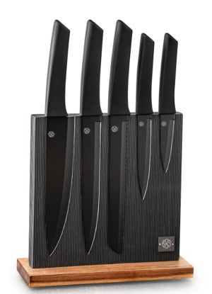 ZT0004 knife block with 5pcs knife set