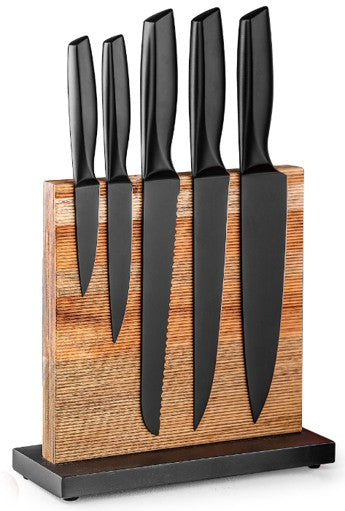 ZT0002 knife block with 5pcs knife set