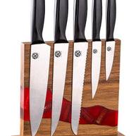 ZT0008 knife block with 5pcs knife set