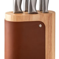 ZT0009 knife block with 5pcs knife set