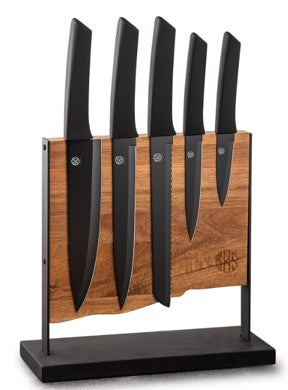 ZT0011 knife block with 5pcs knife set