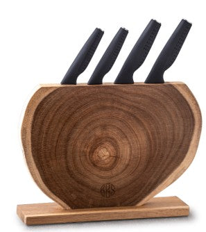 ZT0012 knife block with 4pcs knife set