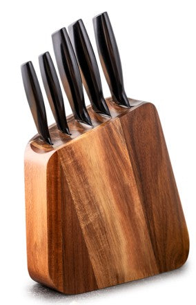 ZT0014 knife block with 5pcs knife set