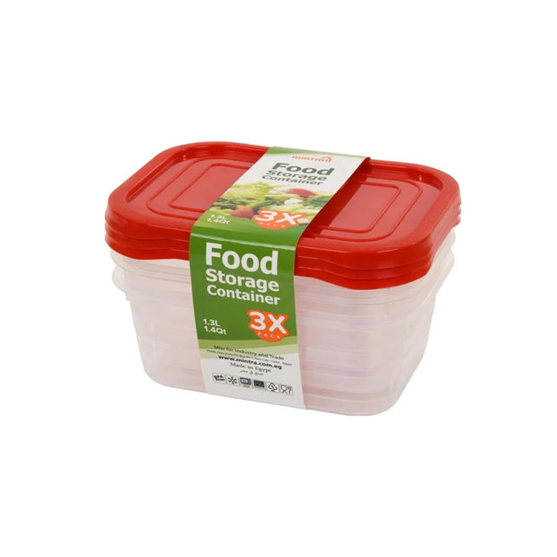 3 Pk Food Container