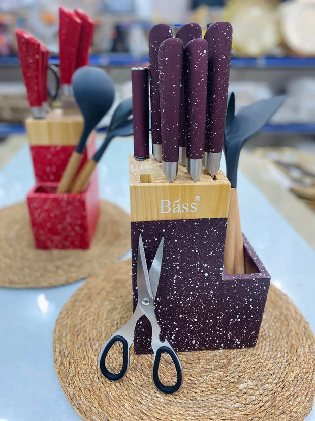 BS-4 Kitchen Knife Set 11pcs