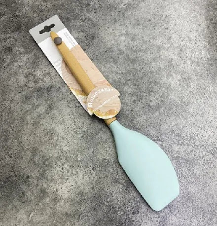 BS-54 Silicone Spatula w/ Wooden Handle