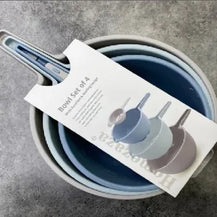 BS-66 4-Pc Bowl Set with Handle