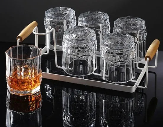 BS-239 Wooden cup tray