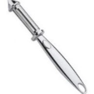 E2641 Stainless Steel Straight Dual Fruit and Vegetable Peeler