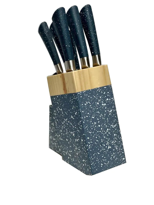 8pcs Kitchen Knife Set Grey
