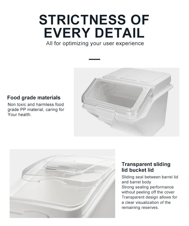 BS-GB001 Ingredient Bins 
10L WithScoop