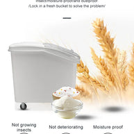 BS-GB004 PP Ingredient Bins 
81L  WithScoop and wheel