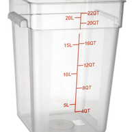 BS-FW022 PC Food Storage 22L
with color scale
