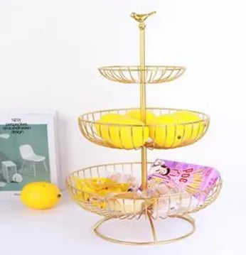 3 Tier Metal Fruit Basket