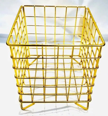 Square Metal Wire Basket