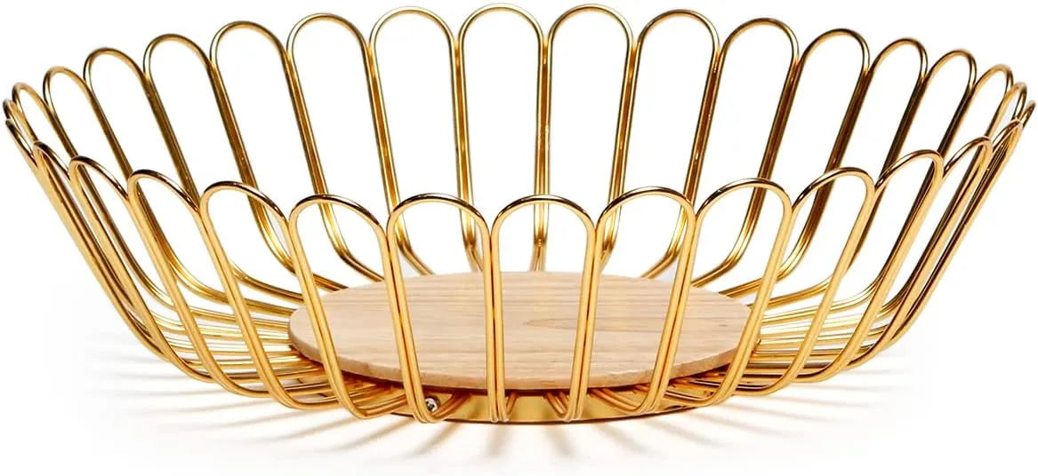 Golden Fruit Basket