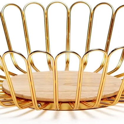 Golden Fruit Basket