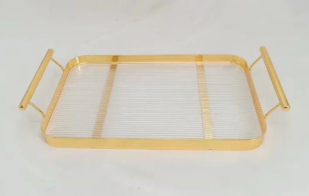 Rectangular Serving Trays with Handles