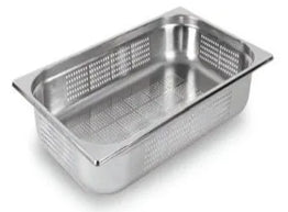 2/1 H4cm GN Pan Perforated SS