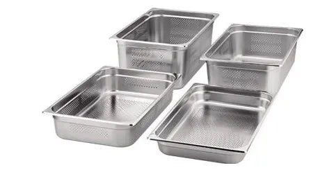 1/1 H20cm GN Pan Perforated SS