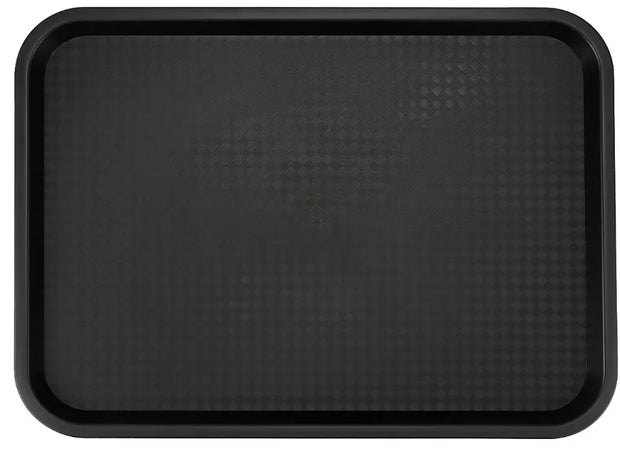 PP Black Rectangular Tray