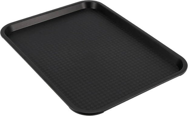 ABS Black Rectangular Tray