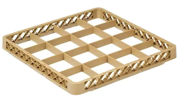 16 Compartment Glass Rack Extender