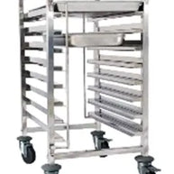 8 layer 2 in 1 Rack trolley
