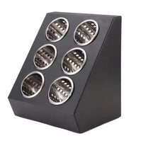 6 Hole Counter Flatware Dispenser Plastic Set