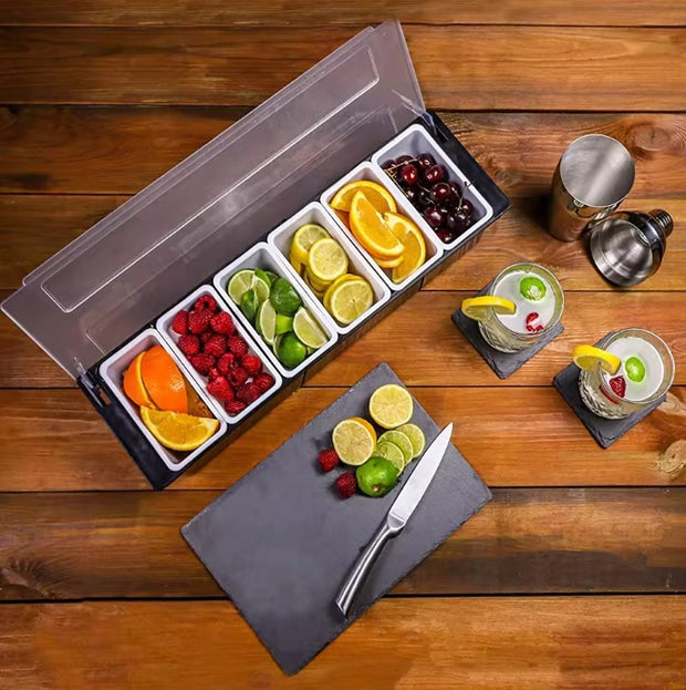 6 Compartment Holder