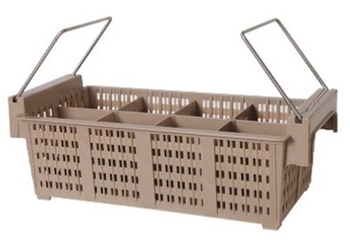 8 Compartments Basket Cutlery With Handle