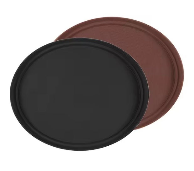 Oval Non-slip Tray Fiberglass