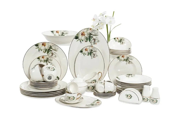 DS- 15A045 57pcs NBC ROUND  Dinner Set