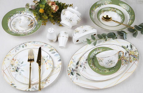 DS-22C191 57-Pc Dinner Set