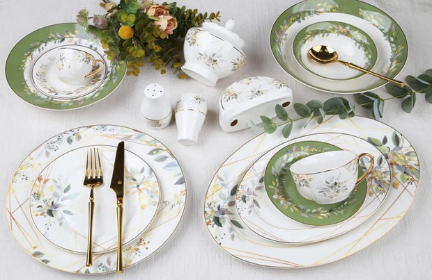 DS-22C191 57-Pc Dinner Set